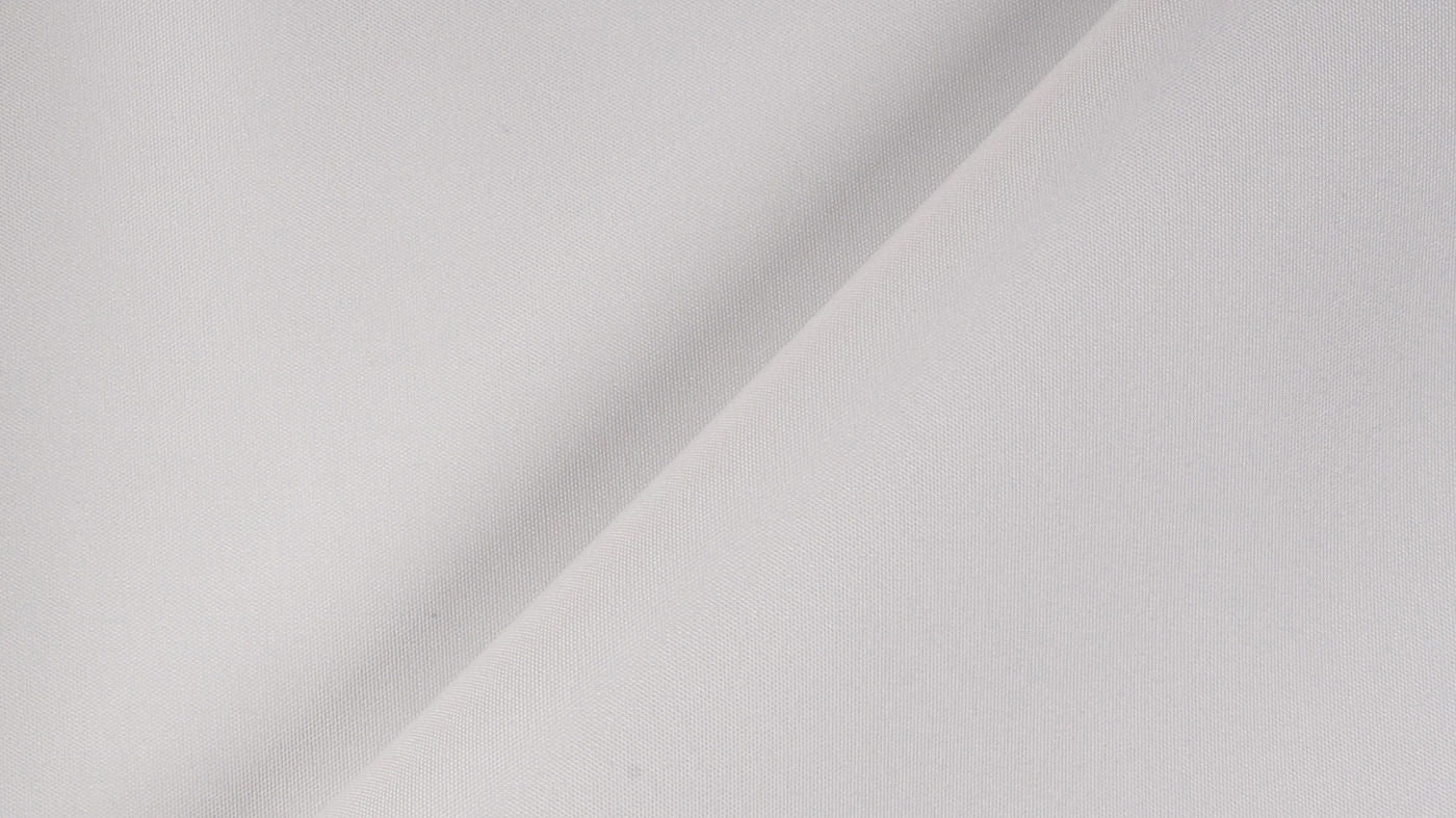 Delta curtain fabric in White