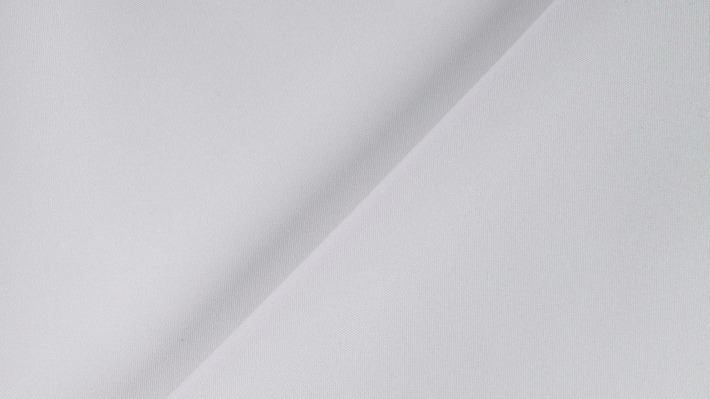 Connery curtain fabric in White
