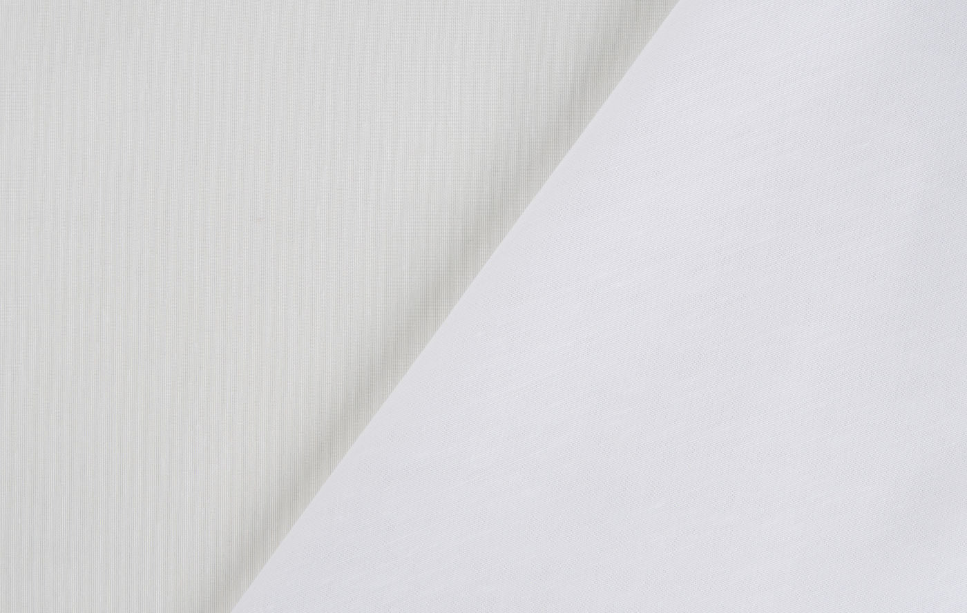 Mykonos curtain fabric in White