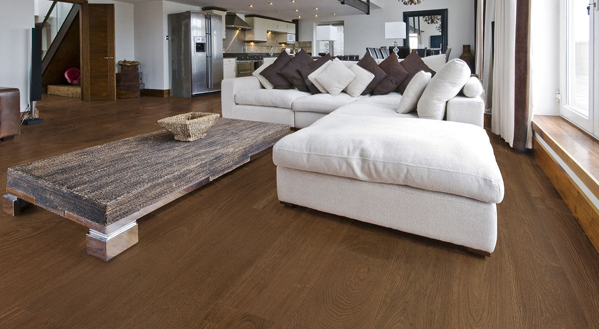 Earthlandia Engineered Oak 14mm - Sahara – room scene 1