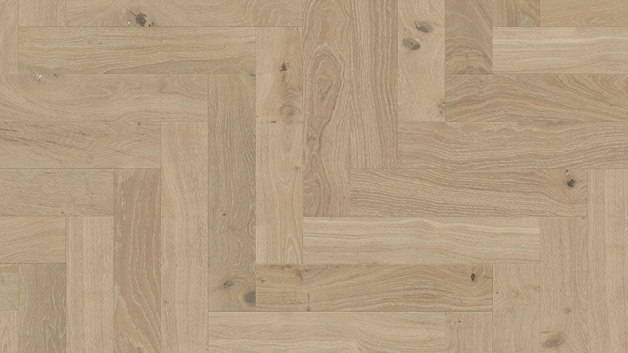 Earthlandia Engineered Oak 14mm - Hillside Haven Herringbone – swatch