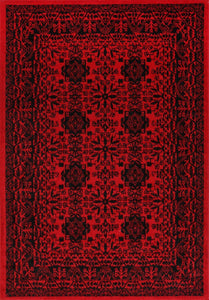 Tribute Traditional Khal Red Afghan Rug