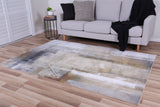 Sterling Grey Beige Abstract Rug