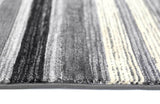 Seca Stripe Luxe Black Rug
