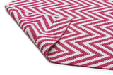 Abode Chevron Design Pink Rug - Cheapest Rugs Online - 2