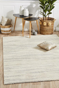 Broadway Evelyn Contemporary Silver Rug