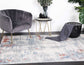 Expressions Grey Multi Modern Rug