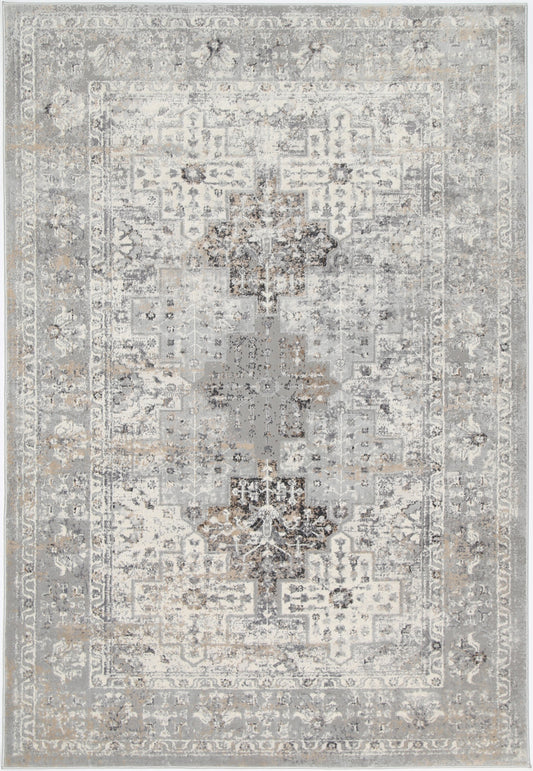 Expressions Grey Oriental Rug