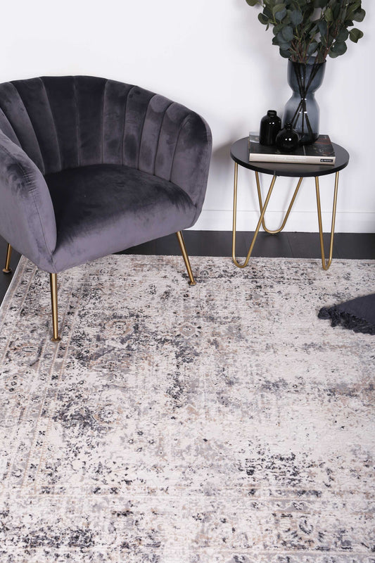 Expressions Beige Grey Contemporary Rug