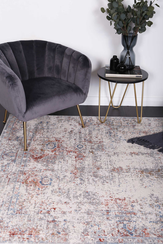 Expressions Multi Grey Contemporary Rug