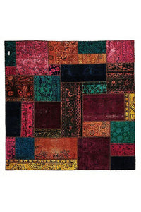Authentic Hand Knotted Patchwork Rug - Cheapest Rugs Online - 1