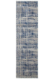 Mirage Ashley Abstract Modern Blue Grey Rug