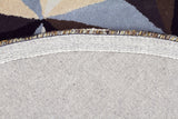 Matrix Pure Wool 900 Blue Round Rug