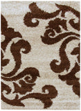 Notes Collection 6 Beige And Brown Rug