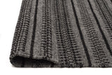 Studio Ester Delicate Lace Woollen Rug Charcoal