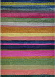 Spirit Multi Colour Stripe Patterned Rug